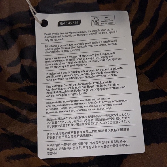 ALEXANDRE VAUTHIER Tie-front Tiger-print Silk-chiffon size 38 NEW NEVER WORN - Picture 8 of 16